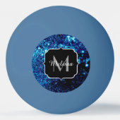 Abstracte zeepbellen Monogram Pingpongballen (Voorkant)