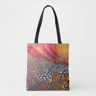 Abstracte, zeer gedetailleerde, getextureerde grun draagtas