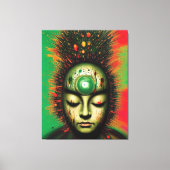 Abstracte Zen Canvas afdrukken (Voorkant)