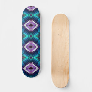 Abstracte Zigzagpatroon Geometrische Kaleidoscoop Skateboard