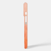 Abstracte, zijdehandjes met Oranje harten, aangepa Case-Mate iPhone Case (Achterkant / Links)