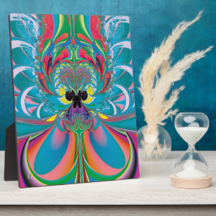 Abstracte Zomer Vlinder Kunst Fotoplaat