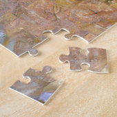 Abstracte zonnebloempitten Puzzle Legpuzzel (Zijkant)