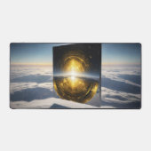 Abstracte zonnesteen bureaumat (Voorkant)