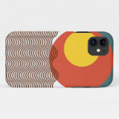 Abstracte zonsondergang Case-Mate iPhone case (Achterkant (horizontaal))