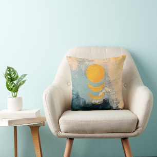 Abstracte Zonsondergang – Gouden Rust boven de Hor Kussen