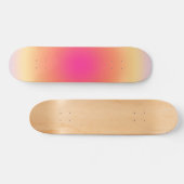 Abstracte zonsondergang skateboard (Horizontaal)