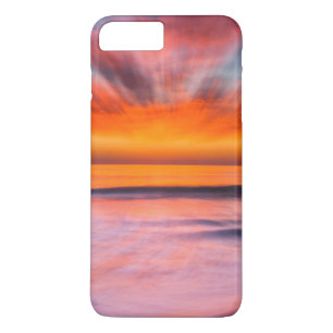 Abstracte zonsondergang van Tamarack Beach iPhone 8 Plus / 7 Plus Hoesje