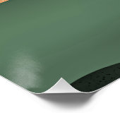 Abstracte zonsopgang, minimalisme, perfect poster (Hoek)