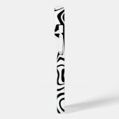 Abstracte zwart-witgolven - Aangepaste kleuren Case-Mate iPhone Case (Achterkant / Links)