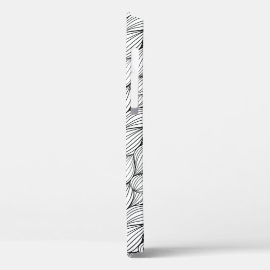 Abstracte zwarte lijnen Case-Mate iPhone case (Achterkant / Links)