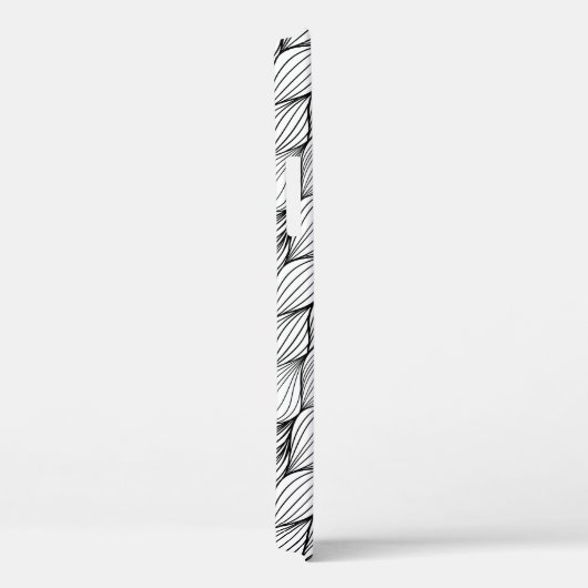 Abstracte zwarte lijnen Case-Mate iPhone case (Achterkant / Rechts)