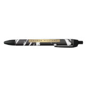 Abstracte zwarte penseelstreken Aangepaste pen (Bodem)