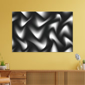 Abstracte zwartwitgalerij afdrukken (Insitu (Woonkamer))