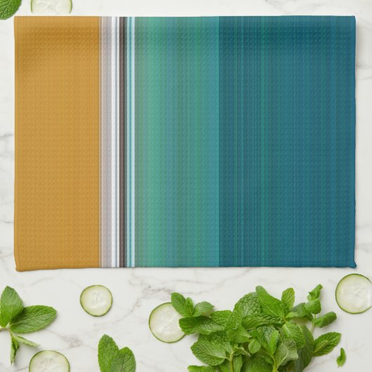 Abstracte zwembad theedoek (Gevouwen)