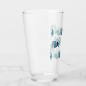 Abstracte zwemblauwvis glas (Rechts)