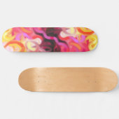 Abstracte zwenkplank skateboard (Horizontaal)