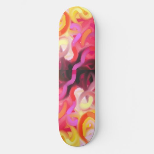 Abstracte zwenkplank skateboard (Voorkant)