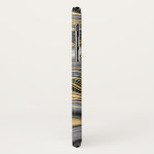 Abstracte zwijn voor zwart en goud Case-Mate iPhone case (Achterkant/links)