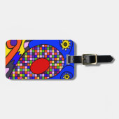 Abstracted Bagagelabel (Voorkant horizontaal)