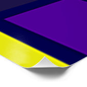 Abstractie 14 perfect poster (Hoek)