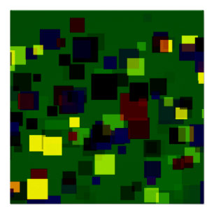Abstractie 16 perfect poster