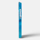 Abstractie blauw en Blauwgroen marmer Case-Mate iPhone Case (Achterkant / Links)