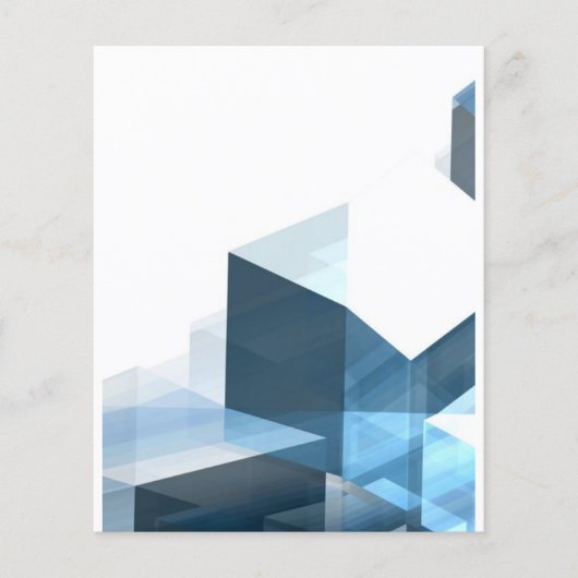 abstractie flyer (Voorkant)