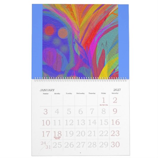 ABSTRACTIEKalender Kalender (Jan 2027)