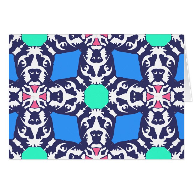 Abstraction Bulldog (Devant horizontal)