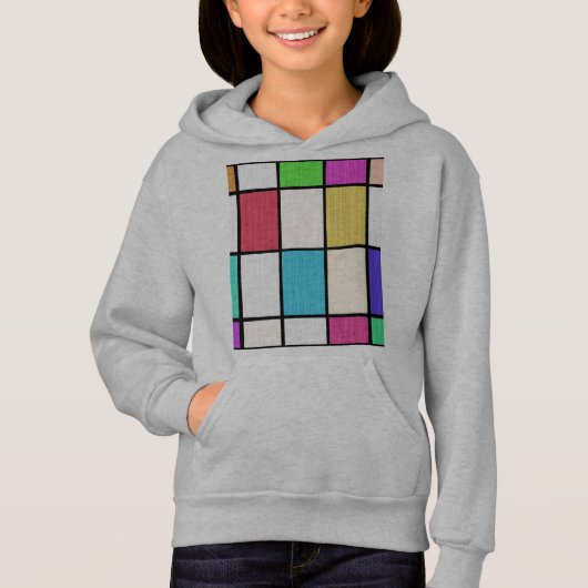 Abstraction de design graphique de style Mondrian (Devant)