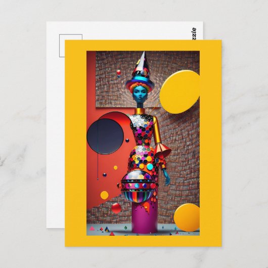 Abstraction of the Astro-Witch Briefkaart (Voorkant / Achterkant)