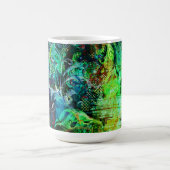 ABSTRACTION TEXTURE ORGANIQUE Mug (Centre)