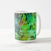 ABSTRACTION TEXTURE ORGANIQUE Mug (Devant droit)