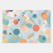 abstracto círculos pastel inpakpapier vel (Voorkant 2)