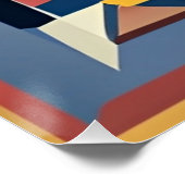Abstracto Multicolor Perfect Poster (Hoek)