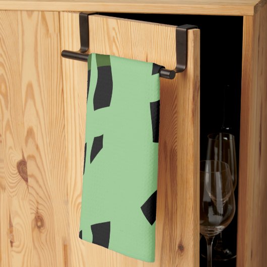 Abstractrana Theedoek (Derde Gevouwen)