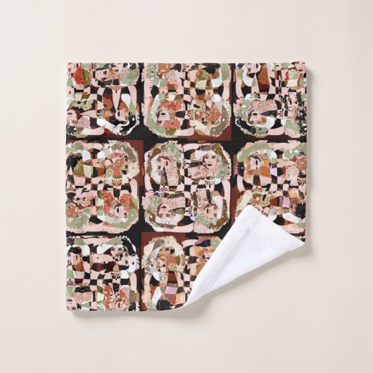 Abstrait (Gant de toilette)