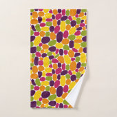Abstrait 160417 - Couleurs de gomme à vin (Serviette à main)