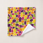 Abstrait 160417 - Couleurs de gomme à vin (Gant de toilette)