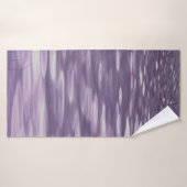 Abstrait #1 : Ultra Violet Shimmer (Serviette de bain)