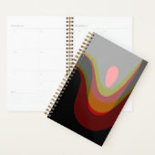 Abstrait 20529 - style rétro coloré (Devant avec enveloppe)