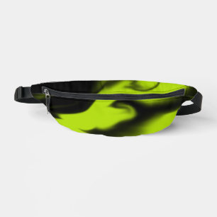 Abstrait 3 en noir et vert citron