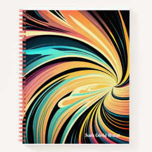 Abstrait Arrière - plan Carnet coloré