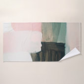 Abstrait arrière - plan d'art moderne. Peinture gr (Serviette de bain)