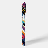 "Abstrait Art Extravaganza coque iphone" (Verso / Droite)