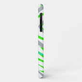 Abstrait Art Turquoise Green iPhone 11 Coque (Dos/Gauche)