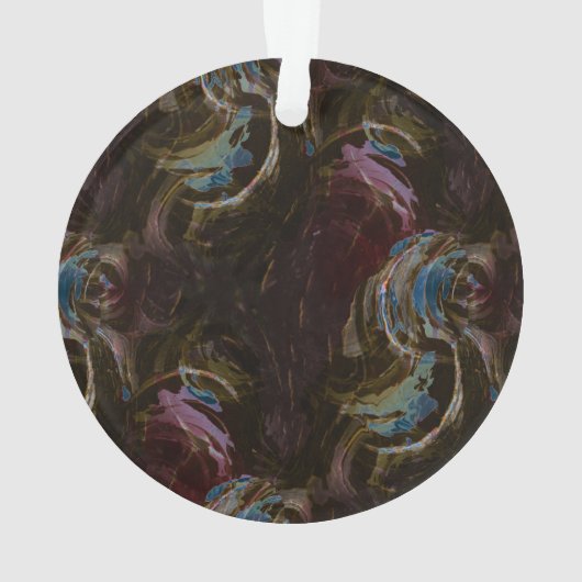 Abstrait atomique noir rétro (dos)