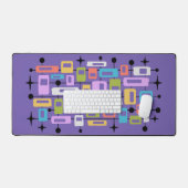 Abstrait Atomique Rétro Moderne de Milieu de Siècl (Clavier et souris)