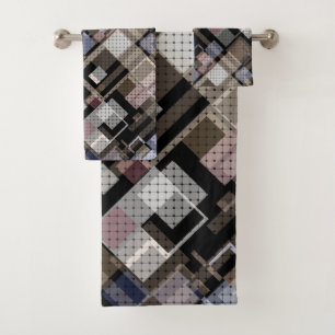 Abstrait, beige, noir